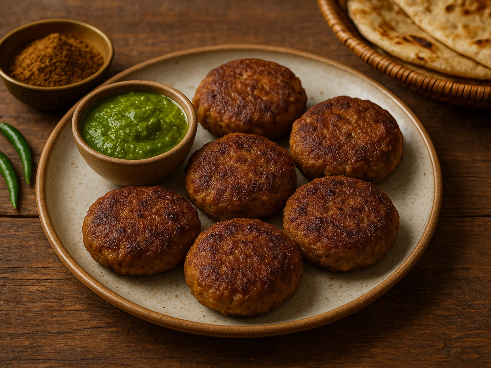 Galouti Kebab – zartschmelzende Lucknower Hackfrikadellen