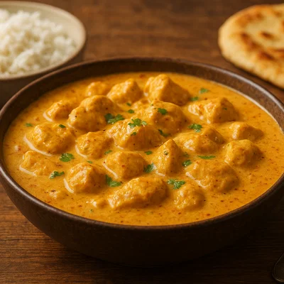 Chicken Korma – Hähnchen in milder Joghurt-Nuss-Soße