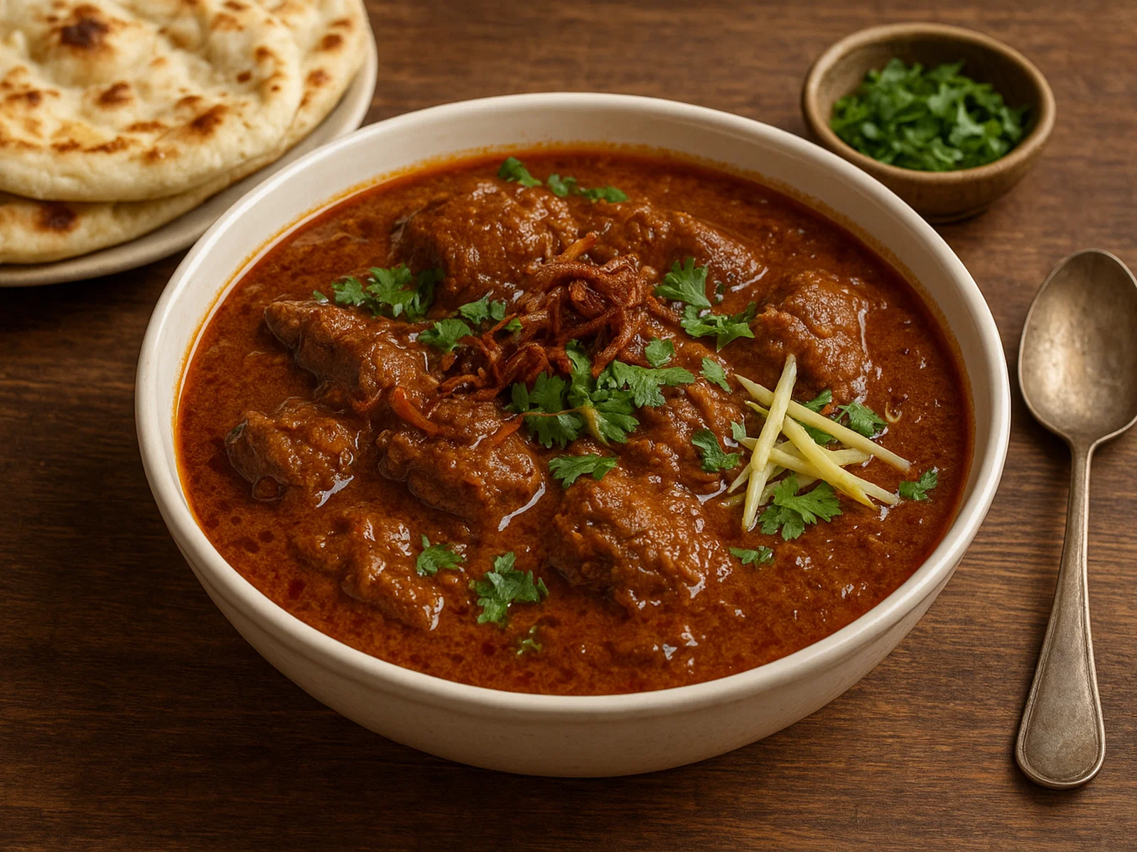 Nihari – langsam geschmorter Rind- oder Lammeintopf