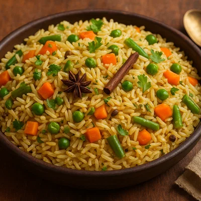 Gemüse-Pulao – aromatischer indischer Gewürzreis