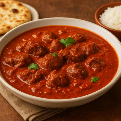 Rogan Josh – Aromatisches Lammcurry in roter Soße