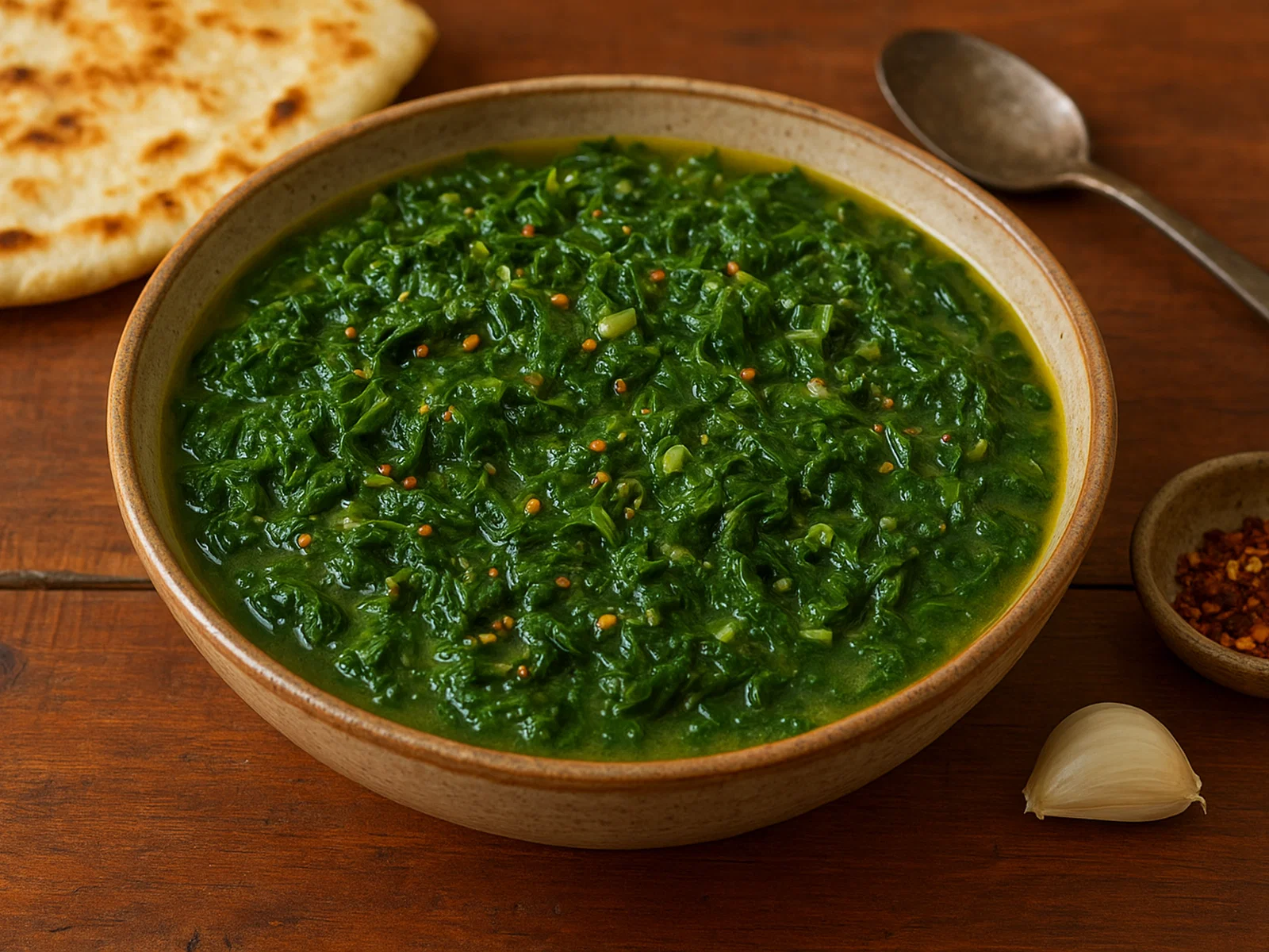Haak Saag – Kashmiri-Blattkohl, leicht gewürzt