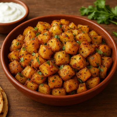 Aloo ke Gutke – würzig gebratene Kartoffeln aus Uttarakhand