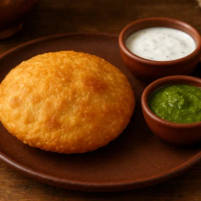 Kachori – Indische frittierte gefüllte Teigtaschen