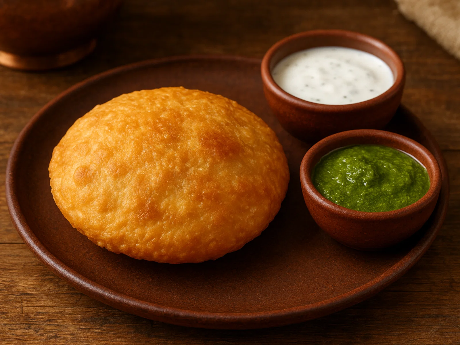 Kachori – Indische frittierte gefüllte Teigtaschen
