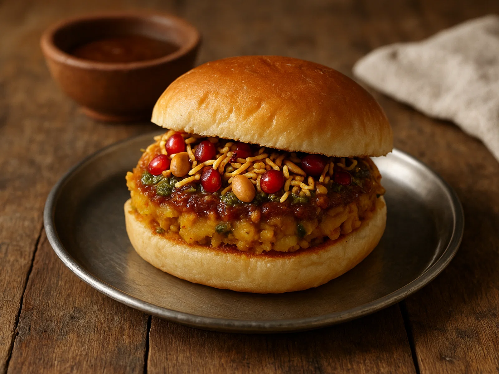 Dabeli – Würziges Kartoffel-Sandwich aus Kutch