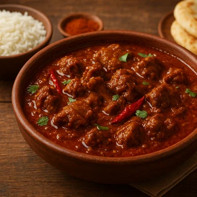 Kolhapuri Mutton – Scharfes Lammcurry aus Maharashtra