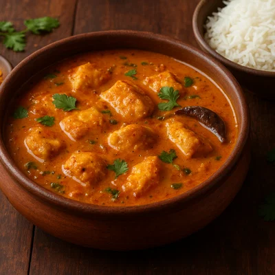 Goanes Fischcurry mit Kokosmilch und Tamarinde