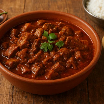 Sorpotel – Scharf-saures Schweinefleisch-Innereien-Curry