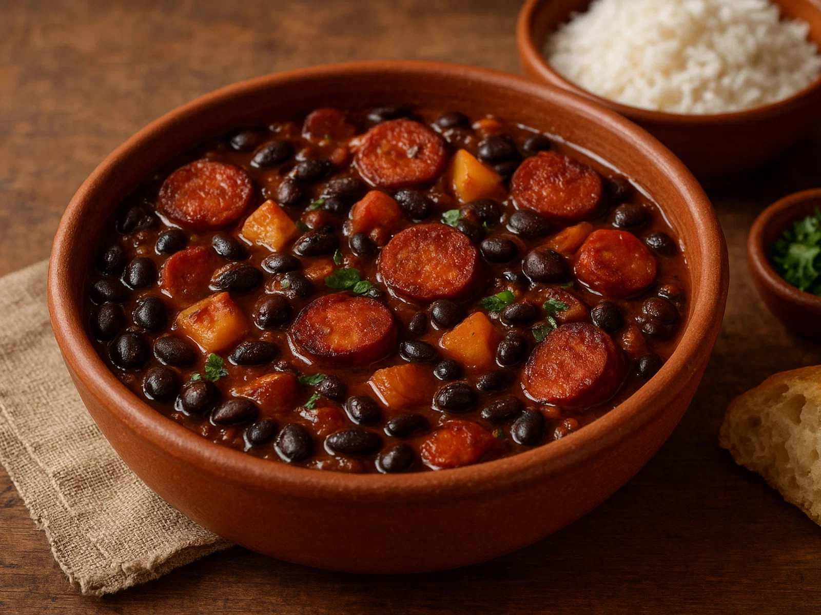 Feijoada Goesa – Goanischer Bohnen-Wurst-Eintopf
