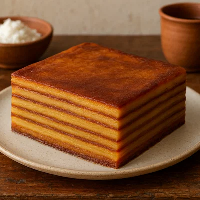 Bebinca – vielschichtiger Kokos-Eier-Kuchen aus Goa