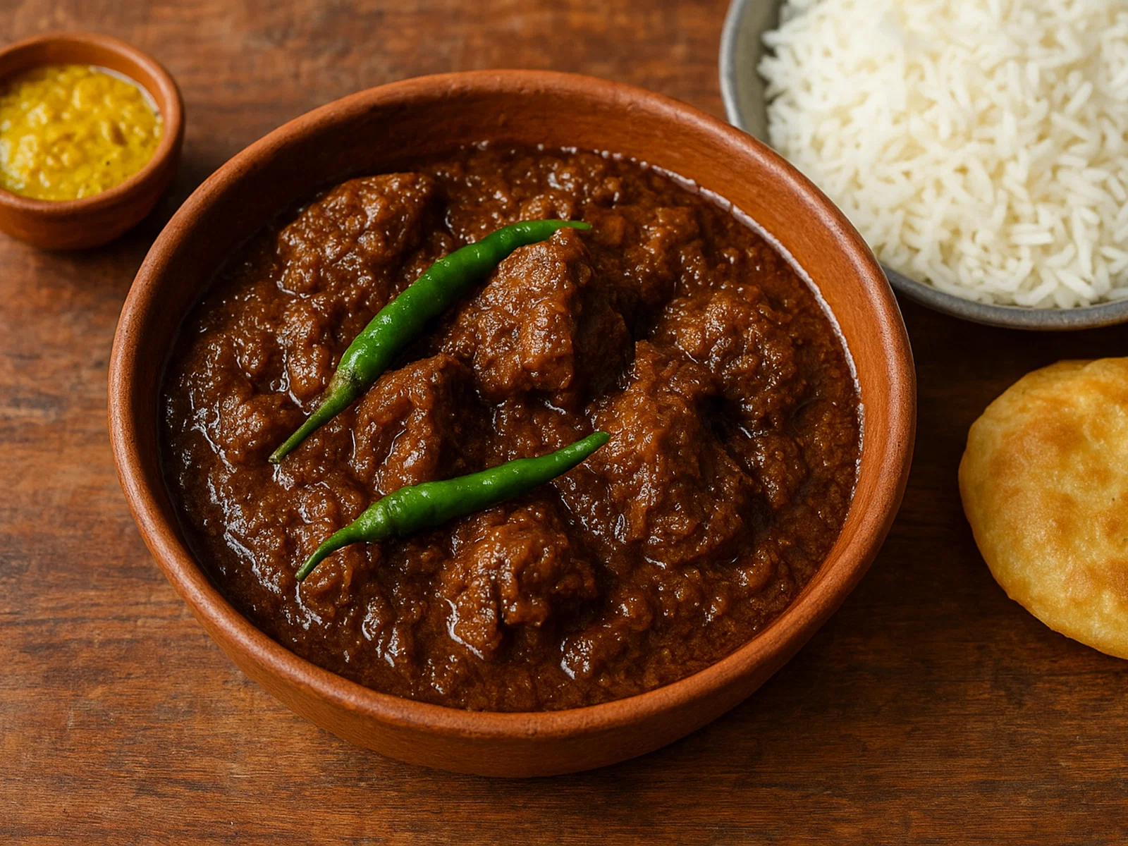 Kosha Mangsho – langsam geschmortes Lammcurry