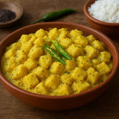 Aloo Posto – Kartoffeln in bengalischer Mohnsamenpaste