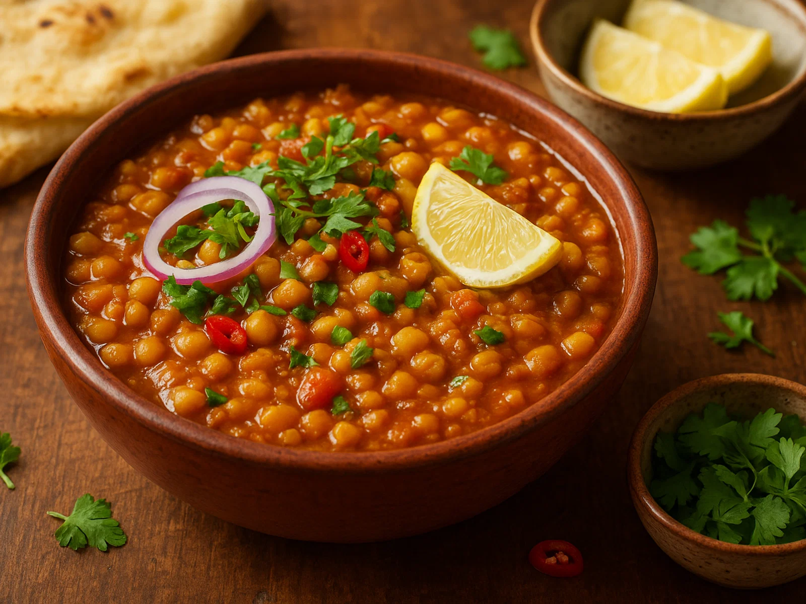 Ghugni – Würziges Erbsencurry aus getrockneten gelben Erbsen