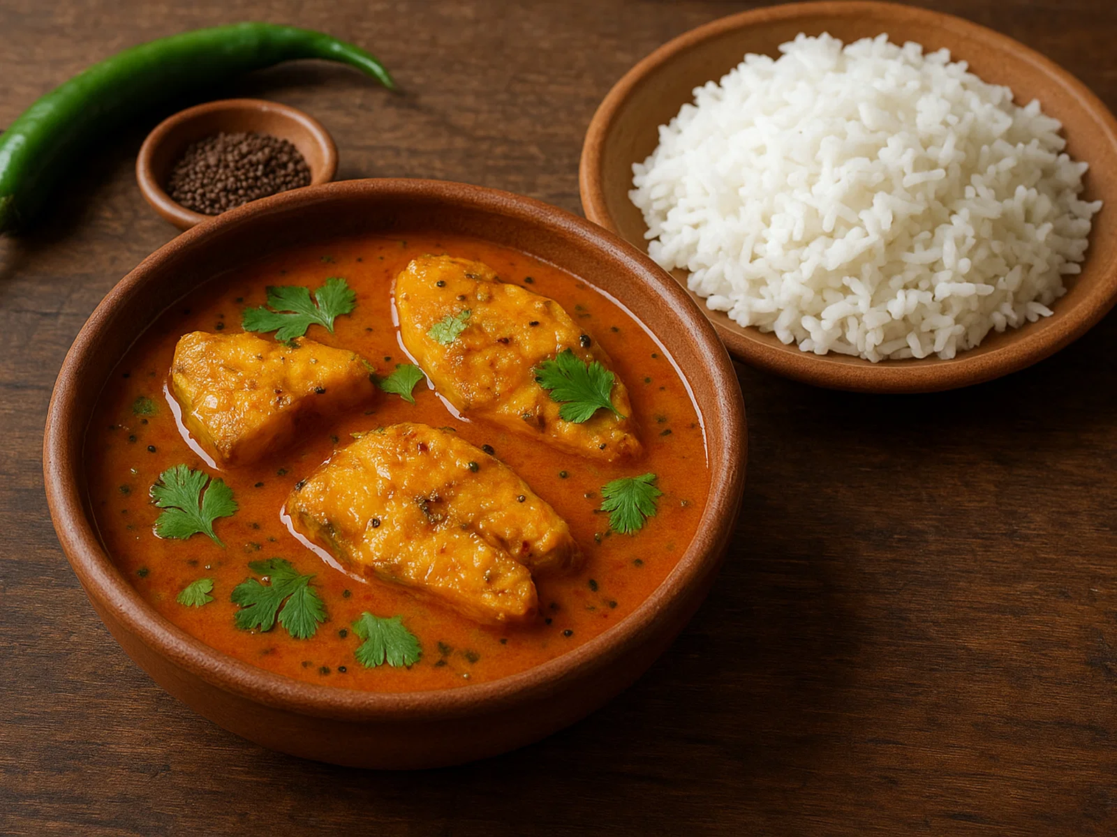 Masor Tenga – leicht-saures Fischcurry aus Assam
