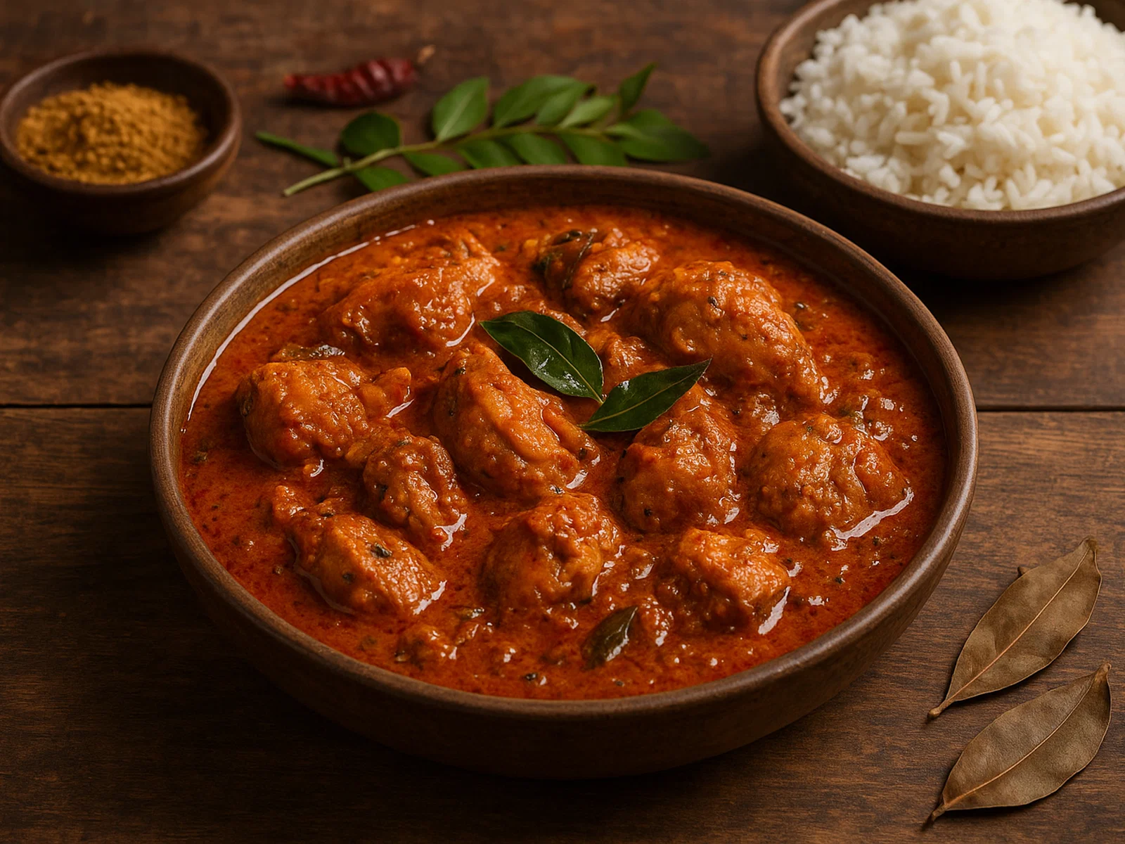Chettinad Chicken – würziges Hähnchencurry