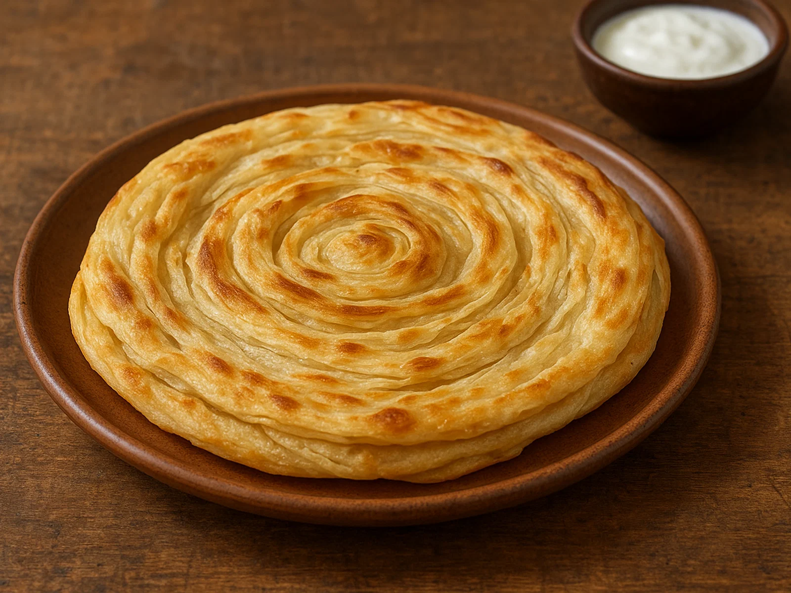 Parotta – vielschichtiges, weiches Weißmehl-Fladenbrot