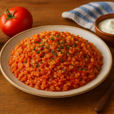 Würziger Tomatenreis