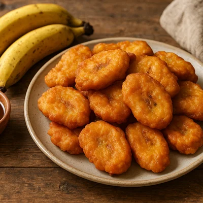 Pazham Pori – knusprig frittierte Bananenscheiben im Teigmantel