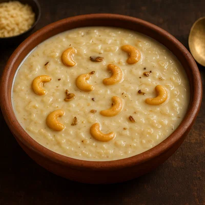 Palada Payasam – Südindischer Milchpudding mit Reisflocken
