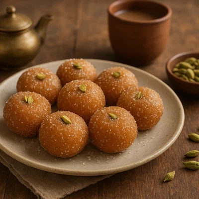 Dharwad Peda – karamellisiertes Milchkonfekt aus Indien
