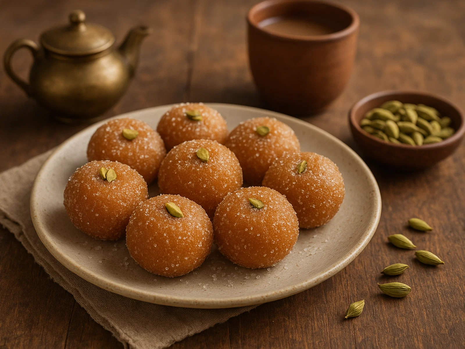 Dharwad Peda – karamellisiertes Milchkonfekt aus Indien