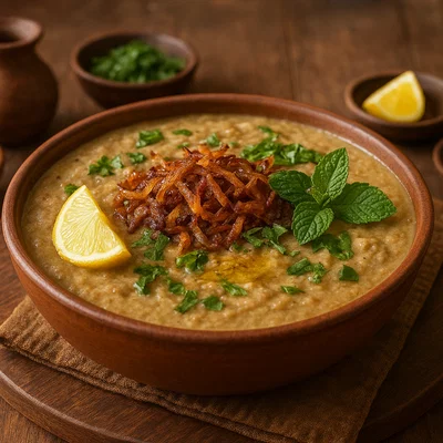 Hyderabadi Haleem – cremiger Weizen‑Linsen‑Fleisch-Eintopf