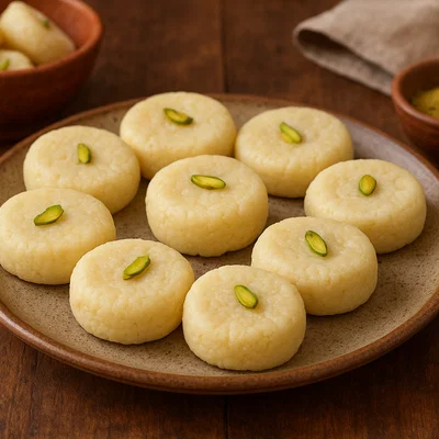 Sandesh – feines Konfekt aus frischem Chhena