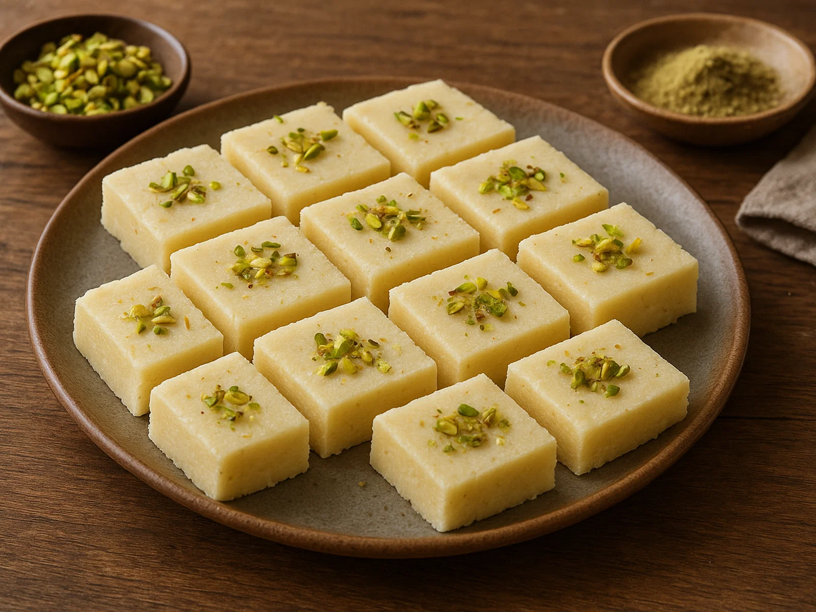 Klassischer Milch-Barfi