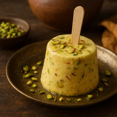 Kulfi – Indisches dichtes Milch-Eis