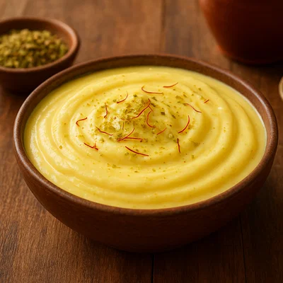 Shrikhand – indischer gewürzter Joghurt-Dessert