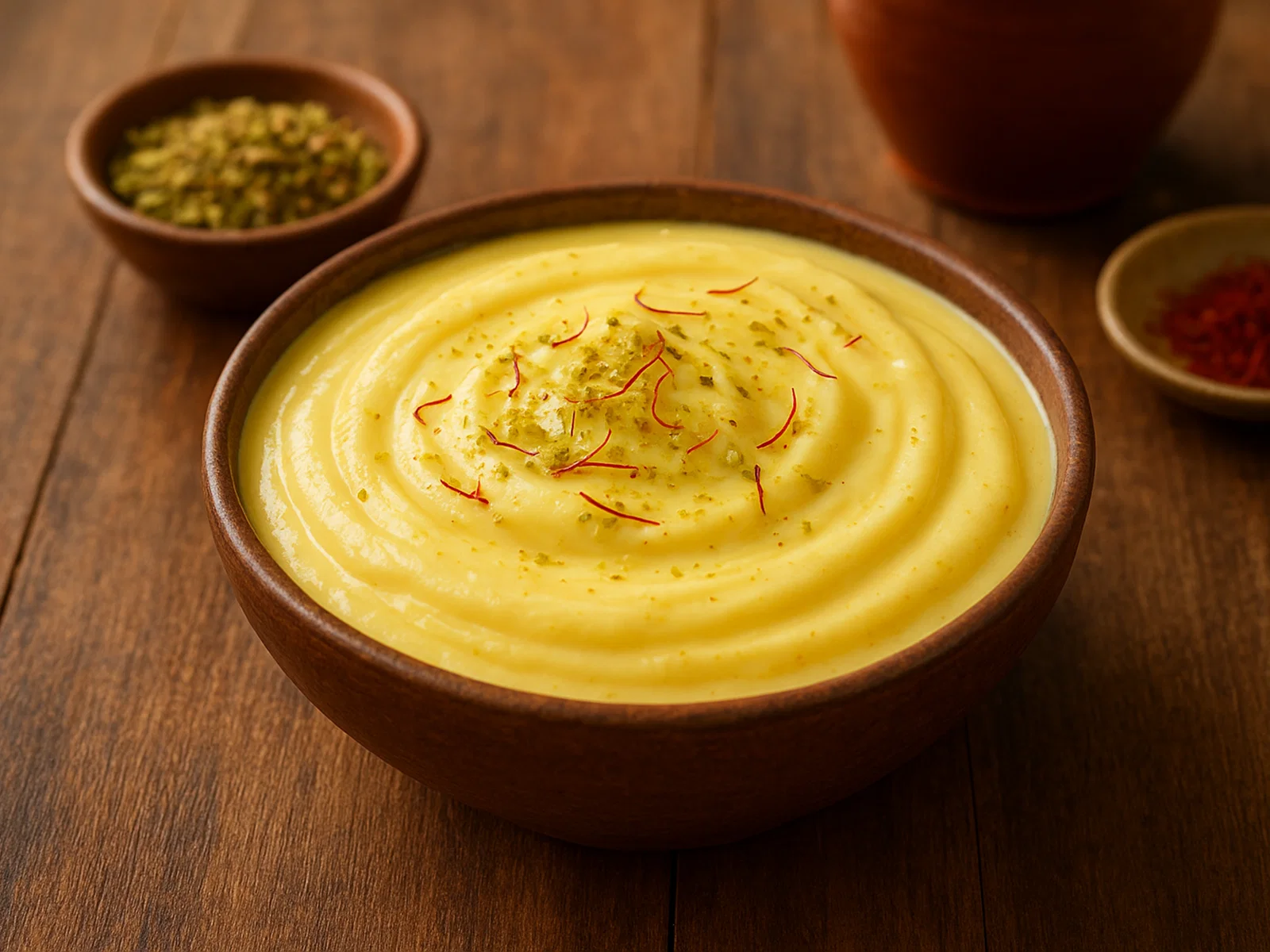 Shrikhand – indischer gewürzter Joghurt-Dessert