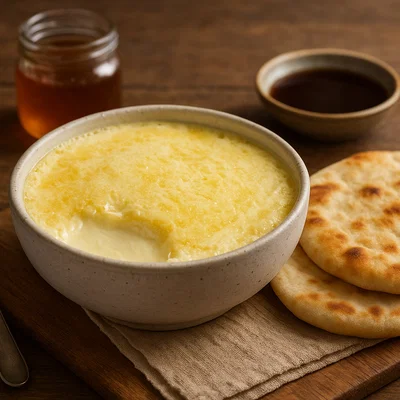 Geymar – dicke Büffelmilch-Clotted-Cream zum Frühstück
