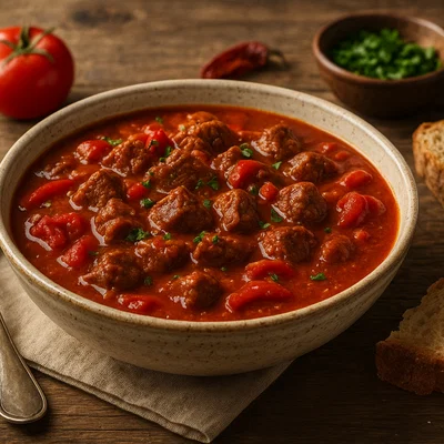 Ostri – Scharfer Rindfleischeintopf mit Tomate