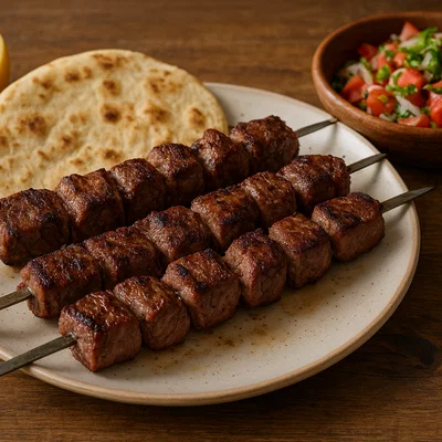 Chenjeh – Persische Lammspieße ohne Marinade