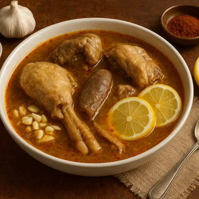 Kaleh Pacheh – Persische Suppe aus Schafskopf und -füßen
