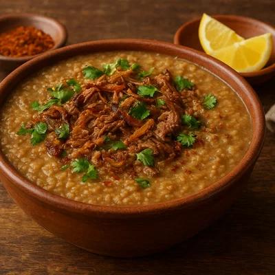 Halim – cremiger Weizenfleisch-Brei
