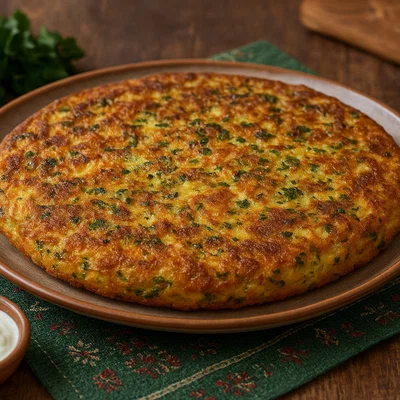Kuku Sibzamini – Persischer Kartoffel-Eierkuchen