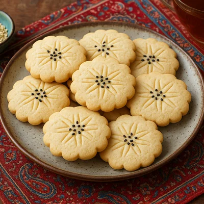 Nan-e Berenji – iranische Reismehl-Kekse