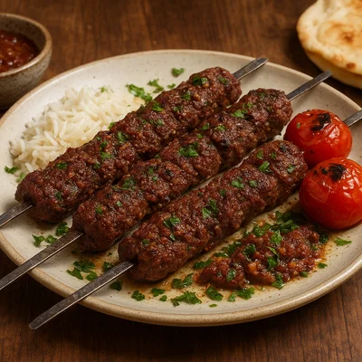 Kabab Torsh – In Granatapfel-Walnuss marinierte Spieße aus Gilan