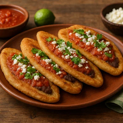 Tlacoyos – Mexikanische Maistaschen mit Bohnenfüllung