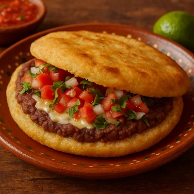 Gefüllte Gorditas (dicke Maistaschen)