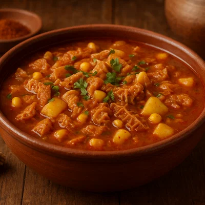 Pancita – würzige Kuttelsuppe (Mondongo)