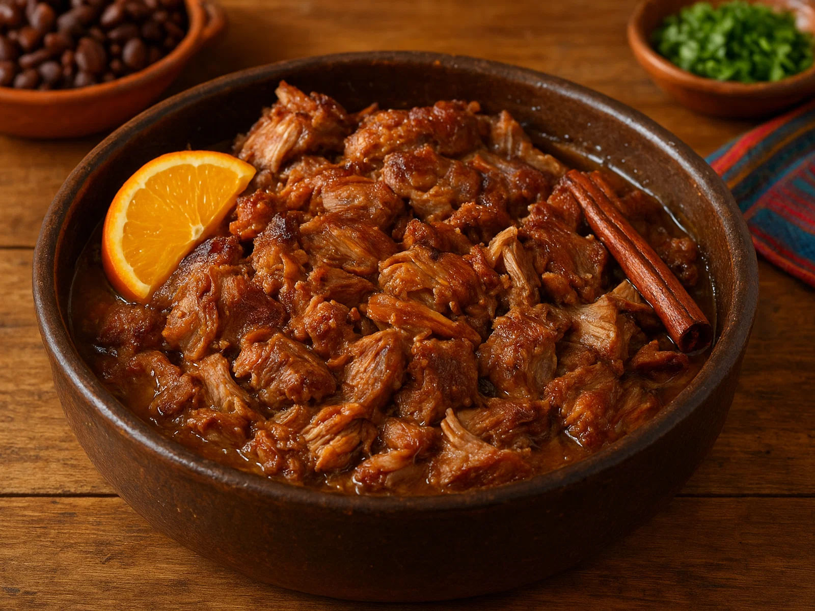 Carnitas aus Michoacán im eigenen Schmalz konfiert