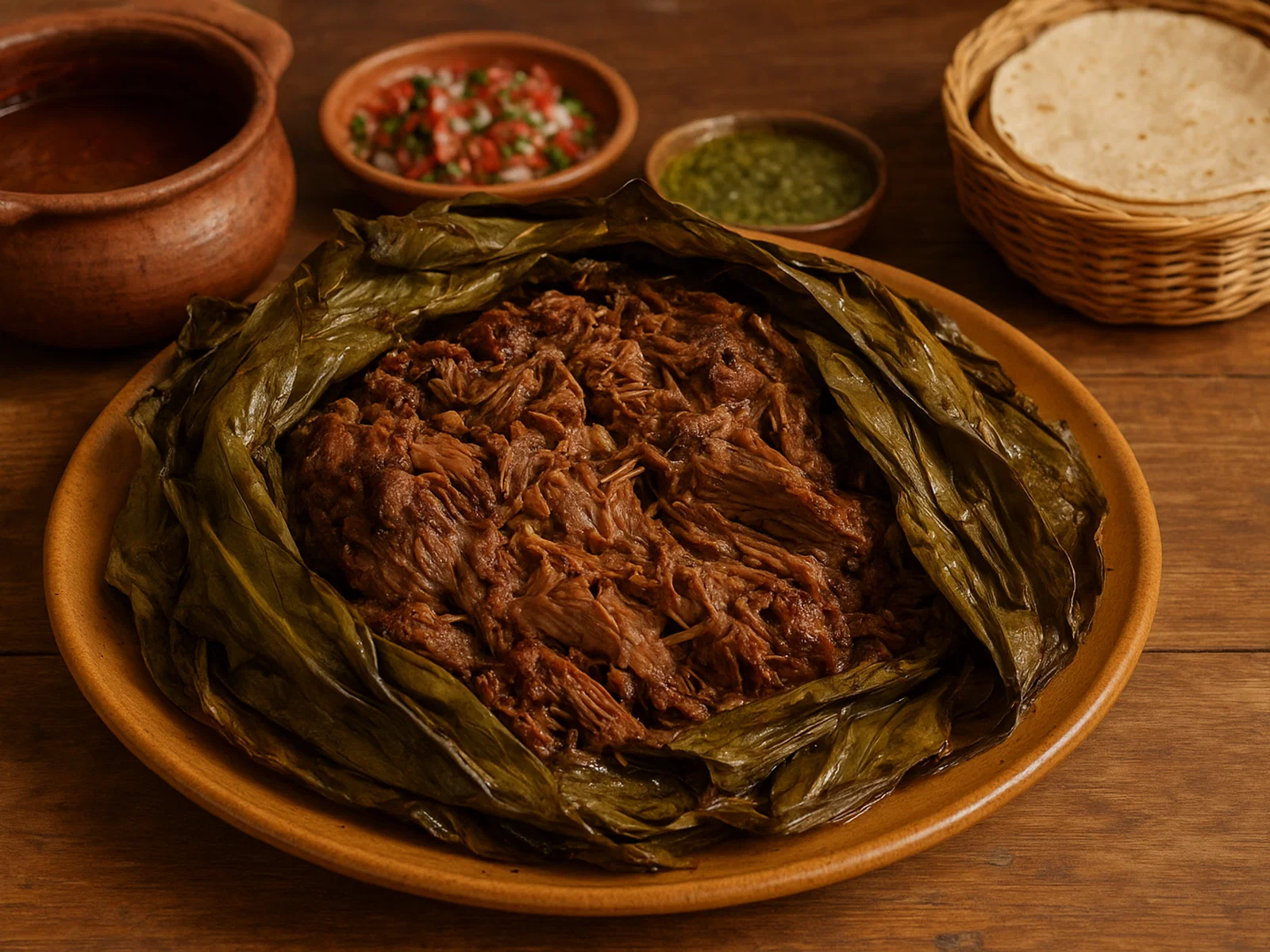 Barbacoa de borrego aus dem Erdofen