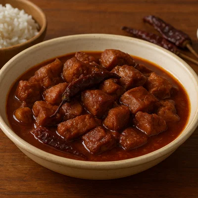 Adobo de cerdo – Schweinefleisch im Chili-Gewürz-Adobo