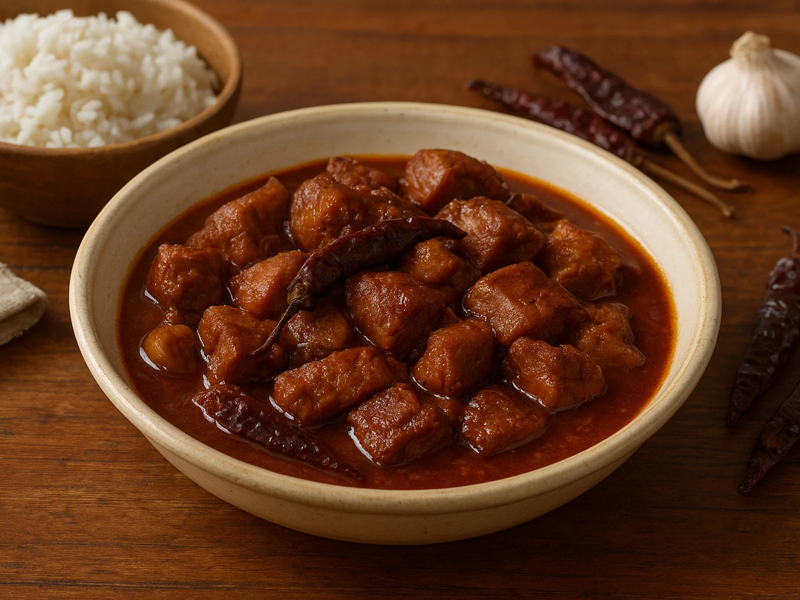 Adobo de cerdo – Schweinefleisch im Chili-Gewürz-Adobo