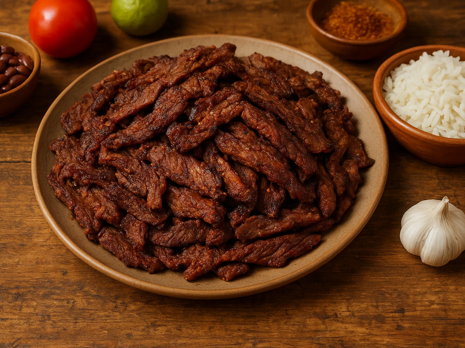Tasajo – Dünn geschnittenes gegrilltes Rindfleisch