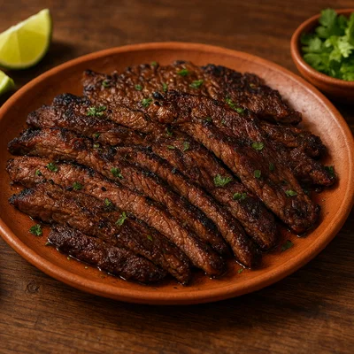 Carne Asada – mexikanisches mariniertes Grillrindfleisch