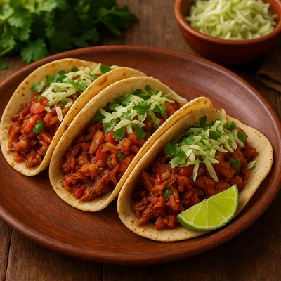 Tacos de Marlín (Tacos mit geräuchertem Marlin)